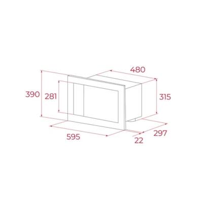 Teka ML 8200 BIS Ankastre Mikrodalga, Siyah Renk, 60 cm - 2