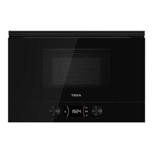 Teka ML 8220 BIS L FBK Full Black Ankastre Izgaralı Mikrodalga Fırın, 22 LT - Teka