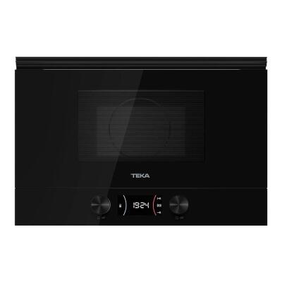 Teka ML 8220 BIS L FBK Full Black Ankastre Izgaralı Mikrodalga Fırın, 22 LT - 1