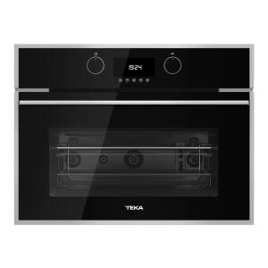 Teka MLC 844 BK Kompakt Ankastre Izgaralı Mikrodalga Fırın, Siyah, 45 LT - Teka