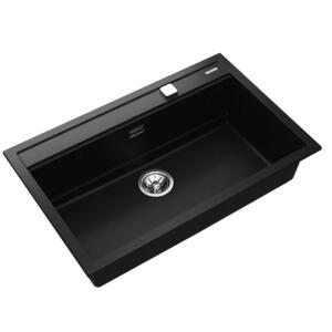 Teka NOVA 80 WS-TG Granit Evye, Siyah Renk, Tezgah Üstü, 77x48 CM - 2