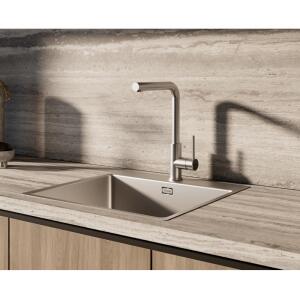 Teka OVAL 938 Mutfak Armatürü, Spiralli Başlık, Krom Renk, Döner Başlık - 3