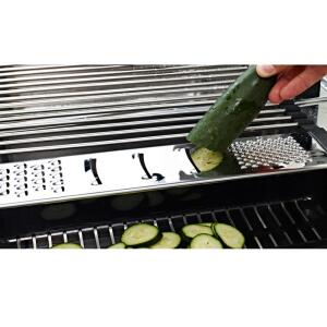 Teka Rendeli Katlanabilir Süzgeç, Paslanmaz Çelik, 42x58 cm - 2