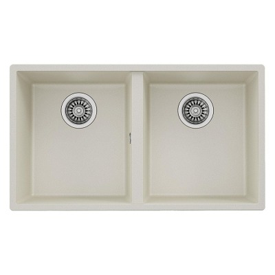 Teka SQUARE 2B 760 TG BRIGHT CREAM Granit Evye, Tezgahaltı - 1