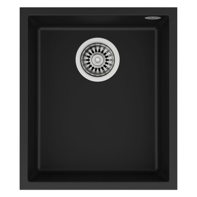 Teka SQUARE 34.40 TG BLACK Granit Evye, Tezgahaltı - 1