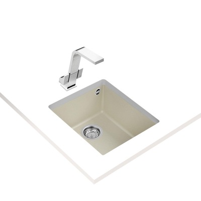 Teka SQUARE 34.40 TG BRIGHT CREAM Granit Evye, Tezgahaltı - 2