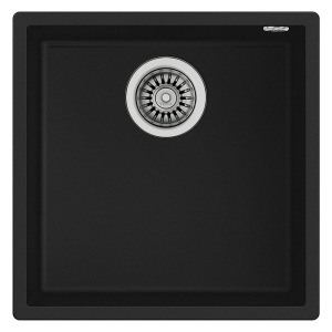 Teka SQUARE 40.40 TG Granit Evye, BLACK, Siyah, Tezgahaltı - Teka