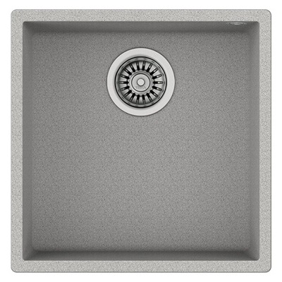 Teka SQUARE 40.40 TG Granit Evye, STONE GREY, Gri, Tezgahaltı - 1