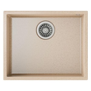 Teka SQUARE 50.40 TG AVENA BIEGE Granit Evye, Tezgah Altı, 54x44 cm - 1