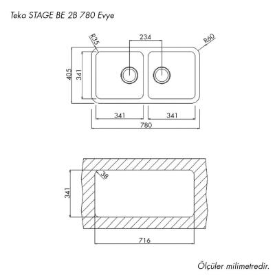 Teka STAGE BE 2B 780 Evye - 2