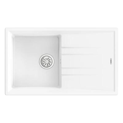 Teka Stone 50 B-TG Granit Beyaz Evye, ARK 938 Spiralli Beyaz Armatür - 2