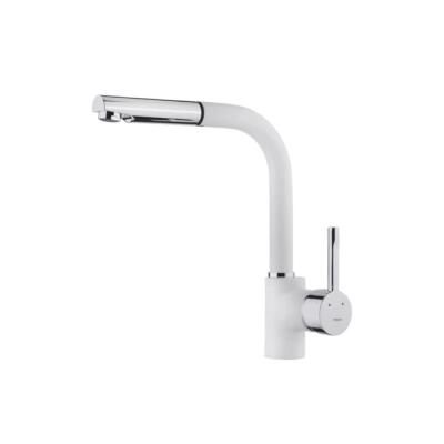 Teka Stone 50 B-TG Granit Beyaz Evye, ARK 938 Spiralli Beyaz Armatür - 3