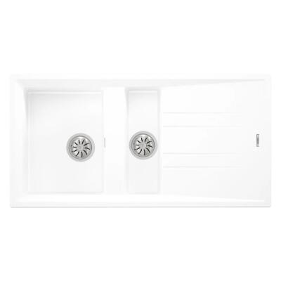 Teka Stone 60 B-TG Granit Beyaz Evye, ARK 938 Spiralli Beyaz Armatür - 3