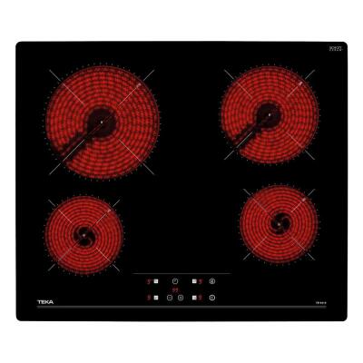 Teka TB 6415 Ankastre Elektrikli Cam Ocak, 60 cm, Siyah - 1