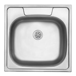 Ukinox APOLLO 480 Evye, Tezgah üstü, Tek hazne, Dekorlu - 1