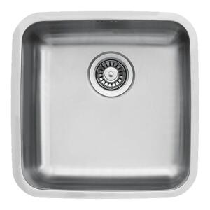 Ukinox D 400 Evye, Tek hazneli, Dekorlu, Tezgah altı - 1