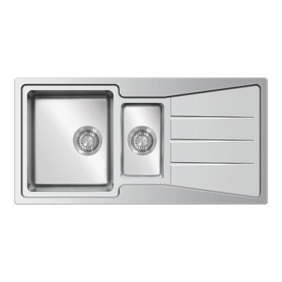 Ukinox MA 100 Evye, 1,5 hazneli, Çift yönlü, Tezgah üstü - 1