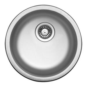 Ukinox ZERO Evye, Taşmalıksız, Tek hazneli, Yuvarlak, Tezgah altı - 1