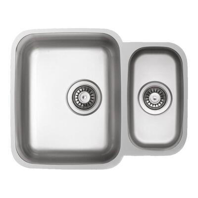 Ukinox ZETA D Evye, 1,5 hazneli, Tezgah altı - 1